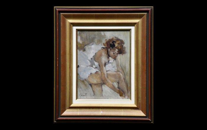 Pierre Grisot (1911-1995) - Jeune Danseuse, Antiquités & Art, Art | Peinture | Classique