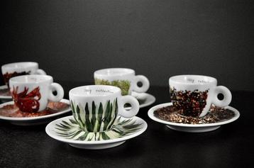 Service à café pour 6 personnes - Grès - Collection de