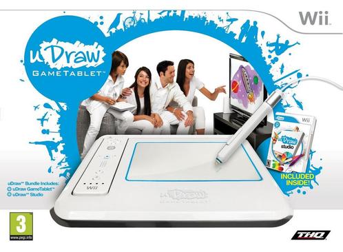 uDraw GameTablet-Alleen Tablet (Wii) Gebruikt, Games en Spelcomputers, Spelcomputers | Nintendo Consoles | Accessoires, Ophalen of Verzenden