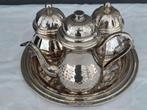 Koffieservies (4) - Verzilverd, Antiek en Kunst