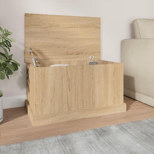 vidaXL Opbergbox 70x40x38 cm bewerkt hout sonoma, Maison & Meubles, Armoires | Autre, Envoi