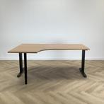 hoekbureau (links) 180x120 cm, beuken - zwart, Huis en Inrichting, Bureaus, Gebruikt, Bureau