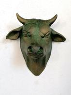 Vanessa Bonino - Sculpture, Bull - bronze effect - 21 cm -