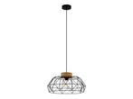 Veiling - EGLO Padstow hanglamp zwart/bruin Ø455mm, Nieuw