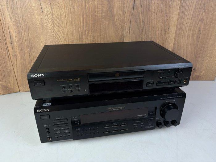 Sony - STR-DE325 Receiver - CDP-XE520 CD Player Stereoset, Audio, Tv en Foto, Radio's