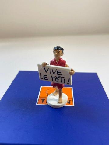Tintin - Figurine Tintin – Enfant Tibétain « Vive le Yéti !