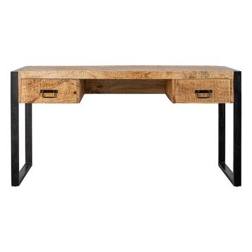 Bureau Mangohout Bureau Britt 150 cm, Huis en Inrichting, Bureaus, Verzenden, Nieuw