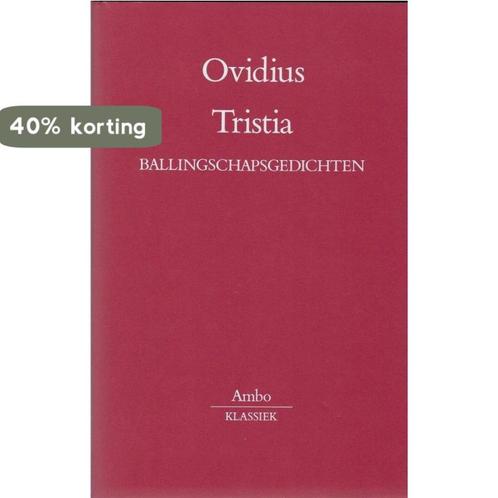 Tristia (gb) 9789063036089 Ovidius, Boeken, Romans, Zo goed als nieuw, Verzenden