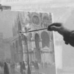 Cameraphoto Epoche/Vittorio Pavan - Nebbia e pittore a San