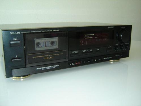 Denon - DRM-700A - 3 head - Audiocassette deck, Audio, Tv en Foto, Radio's