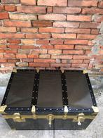 Fiam - Koffer - hout en brons