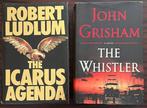 Signed, John Grisham & Robert Ludlum - Set of 2 1st