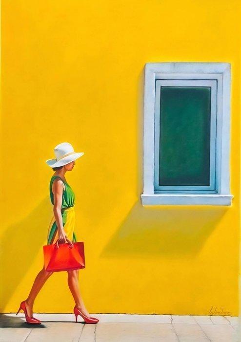 Ruggero Salvatore - Le sac rouge, Antiek en Kunst, Kunst | Designobjecten
