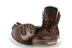 Mustang Veterboots in maat 44 Cognac | 5% extra korting, Kleding | Heren, Schoenen, Overige kleuren, Verzenden, Boots, Mustang