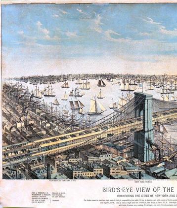 Verenigde Staten - New York, Brooklyn Bridge (officiële