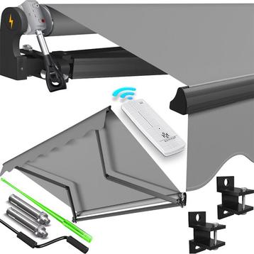 Elektrisch zonnescherm 250x200 cm - luifel - knikarmscherm beschikbaar voor biedingen