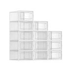 Schoenendozen Set 12 (44) Transparant - Retour deal! -40%, Huis en Inrichting, Verzenden, Nieuw