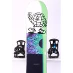 155 158 snowboard SALOMON SLEEPWALKER WIDE 2023, White/green, Sport en Fitness, Snowboarden, Verzenden, Nieuw