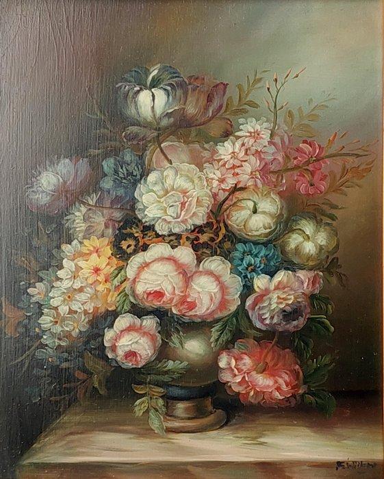 F. Willems - Stilleven met fruit, Antiek en Kunst, Curiosa en Brocante