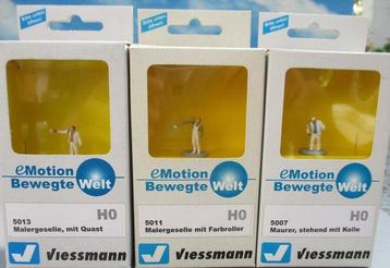 Viessmann H0 - 5007/5011/5013 - Accessoires - 3 personnages, Hobby en Vrije tijd, Nieuw