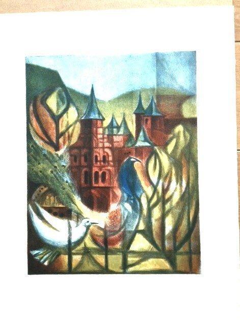 Bernard Brussel-Smith (1914-1989) - Collognes la Rouge, Antiek en Kunst, Antiek | Overige Antiek