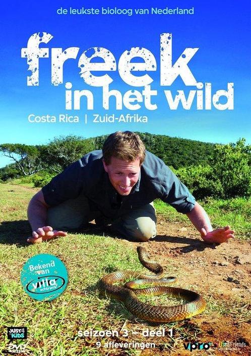 Freek in het wild Costa Rica en Zuid Afrika (dvd tweedehands, CD & DVD, DVD | Action, Enlèvement ou Envoi