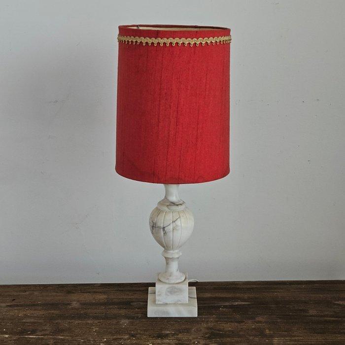 Tafellamp - Marmer, Textiel, Antiek en Kunst, Curiosa en Brocante