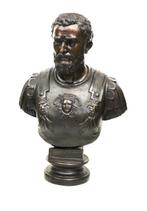 Sculpture, Busto di Imperatore Romano - 81 cm - Bronze, Antiek en Kunst, Antiek | Keramiek en Aardewerk