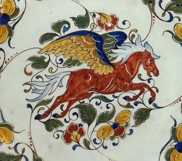 De Porceleyne Fles, Delft - Plat - Faïence - Pour Mobil,