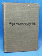 - - Sprengvorschrift (Spr.B). Handbuch deutsche Armee - 1911, Collections