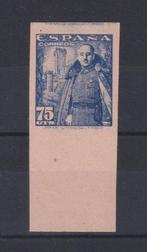 Spanje 1948/1954 - Franco en Castillo de la Mota-zonder tand, Postzegels en Munten, Postzegels | Europa | Spanje, Gestempeld