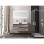 Florence Badmeubelset Birmingham 120cm Steen, Huis en Inrichting, Ophalen of Verzenden, Nieuw