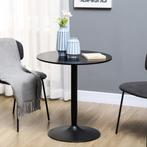 Eettafel - ModernLife - Stalen poot - Antislip - Zwart, Huis en Inrichting, Tafels | Eettafels, Ophalen of Verzenden, Nieuw, Modern