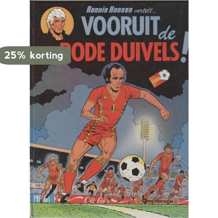 Ronnie Hansen vertelt Vooruit de Rode Duivels (stripboek), Boeken, Overige Boeken, Gelezen, Verzenden