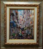 Ernesto Rispoli (1948) - Via dei pastori (Napoli), Antiek en Kunst