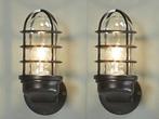 Veiling - 2x Beaux wandlamp E27 zonder lamp Montpellier, Nieuw