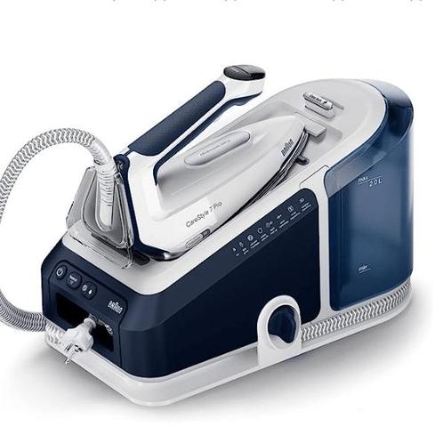 Braun CareStyle 7 Pro IS7282BL Stoomgenerator Marineblauw, Electroménager, Fers à repasser & Planches à repasser, Envoi