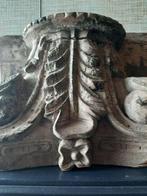 Capital teak/sal hout - Teak - 19e eeuw