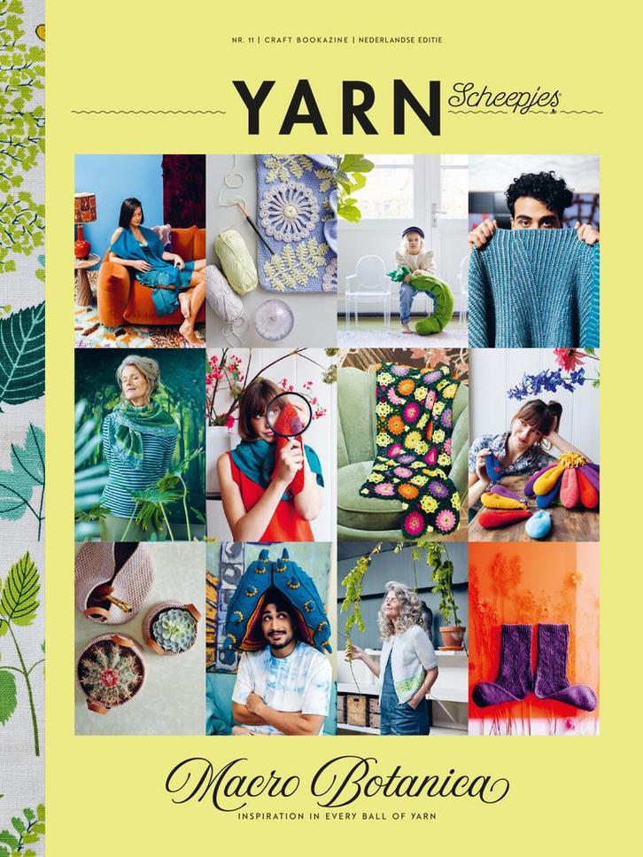 Scheepjes YARN Bookazine 11 Macro Botanica - Nederlands /, Boeken, Hobby en Vrije tijd, Zo goed als nieuw, Verzenden