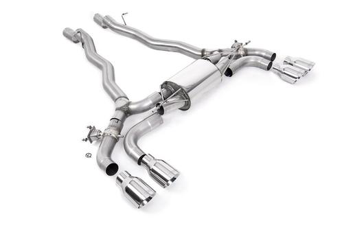 As-back | BMW 5 Series | Milltek Sport Quad 100 mm GT100, Auto-onderdelen, Uitlaatsystemen, Nieuw, Verzenden