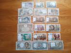 France. - 18 banknotes - various dates  (Sans Prix de