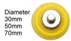 Bgs Technic Diameter 30 mm klittenband pad, Auto-onderdelen, Nieuw, Verzenden