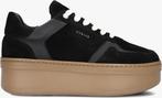 Tweedekans | Nubikk Bayou Platform Lage Sneakers – Zwart,, Kleding | Dames, Schoenen, Ophalen of Verzenden, Nieuw