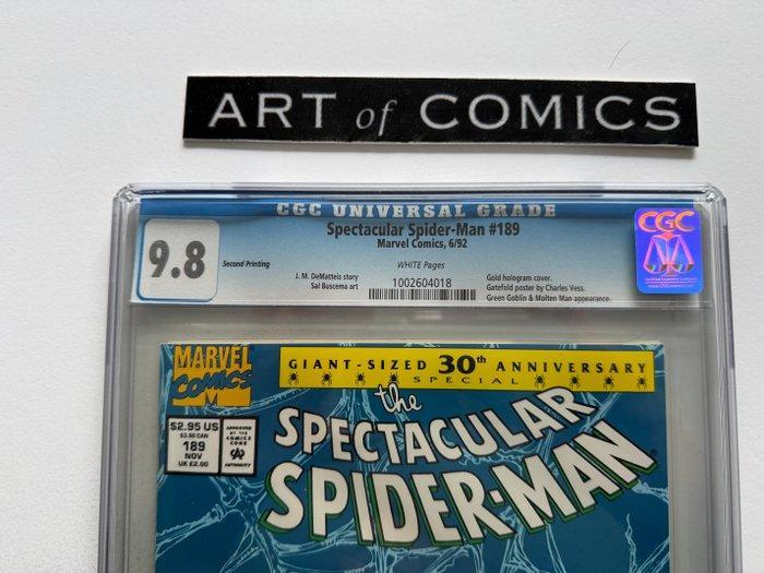 Spectacular Spider-Man #189 - Gatefold Poster By Charles, Livres, BD | Comics