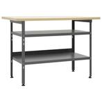 Werkbank Staal Grijs | OP=OP | Werkplaats Inrichting, Verzenden, Nieuw, Minder dan 70 cm