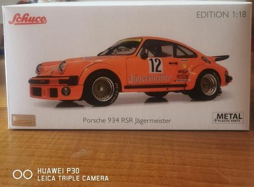 Schuco 1:18 - Model raceauto - Porsche 934 rsr, Hobby en Vrije tijd, Modelauto's | 1:5 tot 1:12