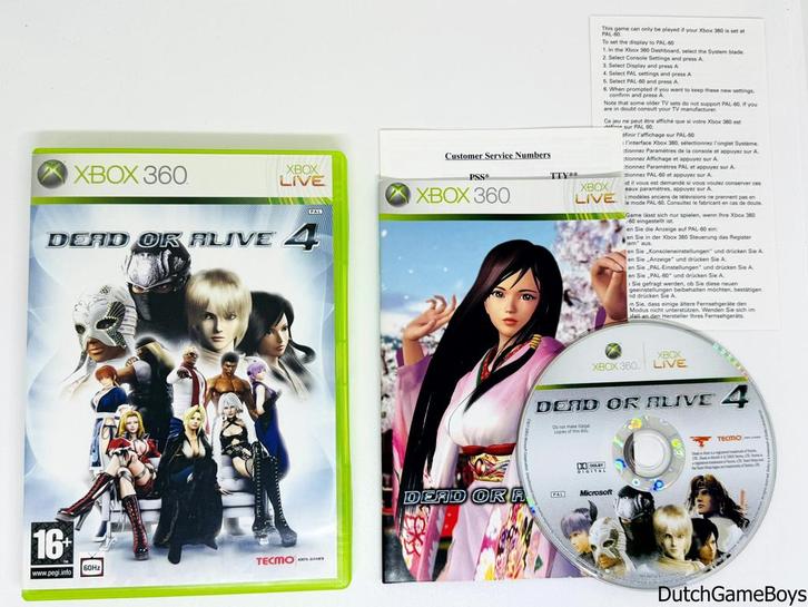 Xbox 360 - Dead Or Alive 4 - English, Games en Spelcomputers, Games | Xbox 360, Gebruikt, Verzenden