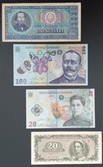 Roemenië. - 4 banknotes - various dates  (Zonder