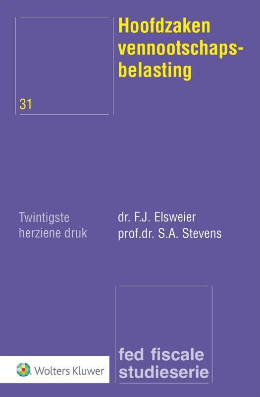 Hoofdzaken vennootschapsbelasting 9789013179231, Boeken, Wetenschap, Zo goed als nieuw, Verzenden