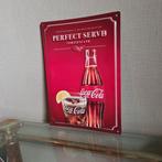 Coca-Cola - Perfect serve certificate - Reclamebord - Metaal